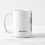 「職員会計士」 コーヒーマグカップ (左)