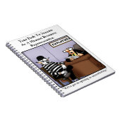 職場おもしろいのユーモア手帳 ノートブック (右側)