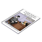 職場おもしろいのユーモア手帳 ノートブック (左側)