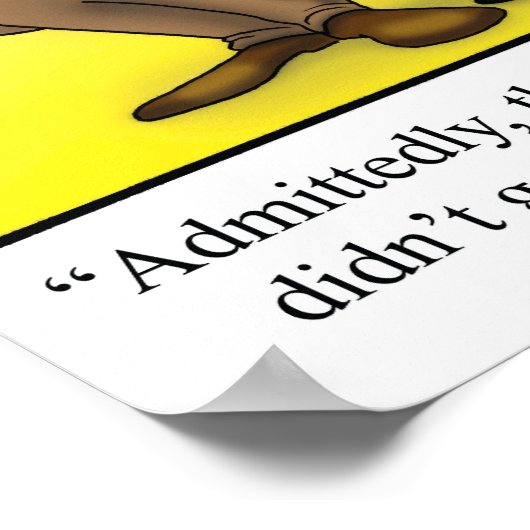 職場おもしろいのユーモア – 信頼 – ポスター (角)