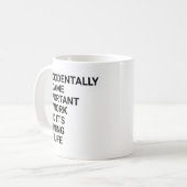 職場でつい重要な存在になってしまった件 同僚 コーヒーマグカップ (正面左)