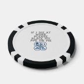 職場で死んだら私のPPEを付けてください ポーカーチップ (シングル)