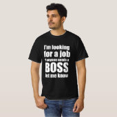 職場のおもしろい引用文 Tシャツ (正面フル)