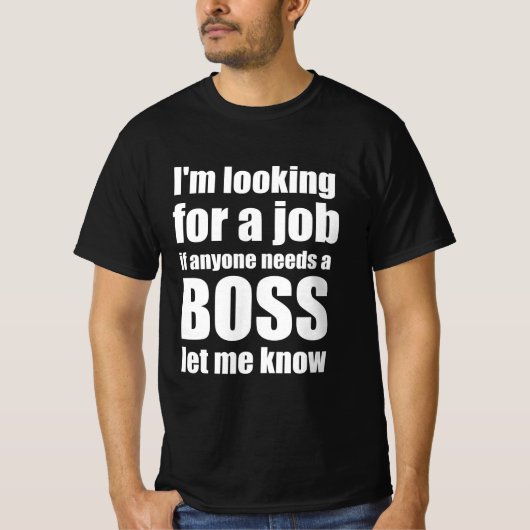 職場のおもしろい引用文 Tシャツ (正面)