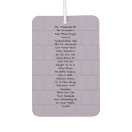 職場のインスピレーション カーエアーフレッシュナー