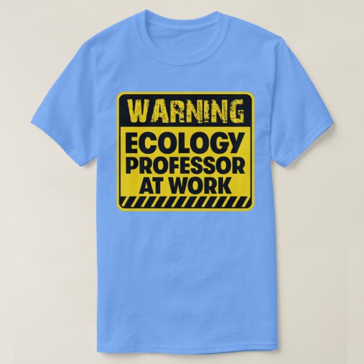 職場のエコロジー教授 Tシャツ (デザイン正面)