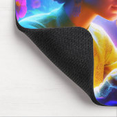 職場のガールパワー MousePad マウスパッド (コーナー)