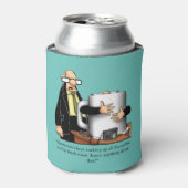 職場のユーモアクーラーボックス 缶クーラー (缶正面)
