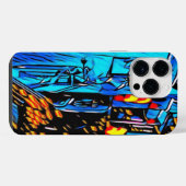 職場のランチアート iPhoneケース (裏面横)