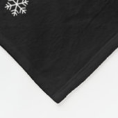 「職場の同僚ではなく、家を飾り付けましょう　クリスマスはマイルールで」 フリースブランケット (角)