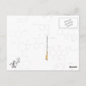 職場の科学者 ポストカード (裏面)