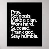 職場やる気を起こさせる ポスター (正面)