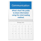 職場ユーモア2010 カレンダー (2月 2026)