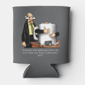 職場笑わされるユーモアクーラーボックス 缶クーラー (正面)