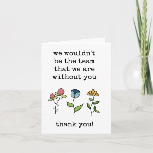 職場、同僚、チーム評価カード カード (正面)