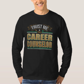 職業おもしろい引用文はキャリアカウンセラーである Tシャツ