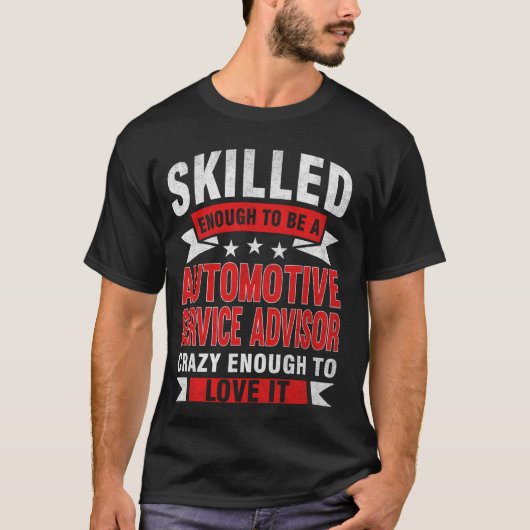 職業おもしろい引用文技能サー車のビス Tシャツ (正面)