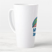 職業すごいセラピストかわいいOT カフェラテマグ (左アングル)