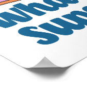 職業すごいセラピストかわいいOT ポスター (角)