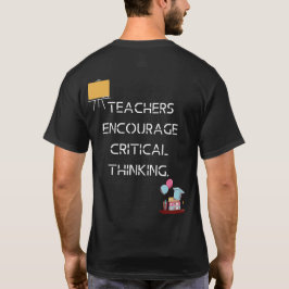 職業としての教育者、心からの教師 Tシャツ
