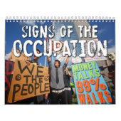 職業のシンボルや象徴はカレンダーを抗議します カレンダー (カバー)