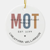 職業カスタムセラピーのMOTマスター セラミックオーナメント (正面)