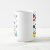 職業カラフルセラピー コーヒーマグカップ (中央)