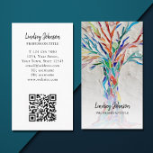 職業カラフルQRコード 名刺