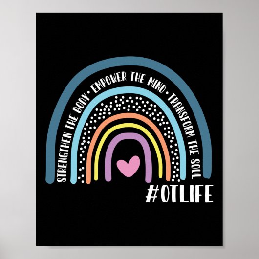 職業セラピストは体力を強化する ポスター (正面)