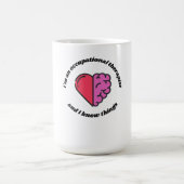 職業セラピストは物事を知っている コーヒーマグカップ (中央)