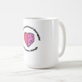 職業セラピストは物事を知っている コーヒーマグカップ (正面右)