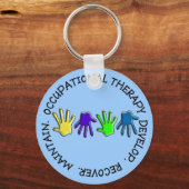 職業セラピストキーチェーン キーホルダー (正面)