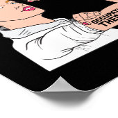 職業セラピストロージーザリベッター ポスター (角)