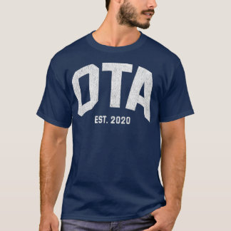 職業セラピスト助手OTA卒業 Tシャツ