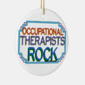 職業セラピスト岩 セラミックオーナメント (右)