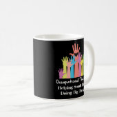 職業セラピスト職業セラピスト コーヒーマグカップ (正面右)