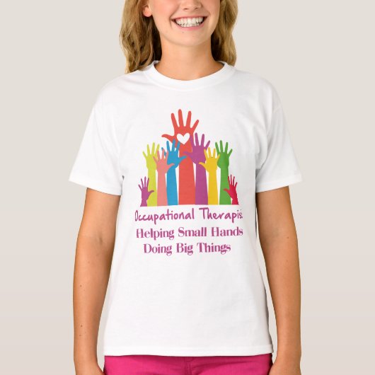 職業セラピスト職業セラピスト Tシャツ (正面)