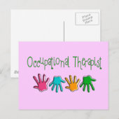 職業セラピスト贈与 ポストカード (正面/裏面)