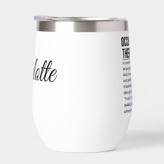 職業セラピスト (右面)