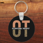 職業セラピストOT感謝ギフト キーホルダー (正面)