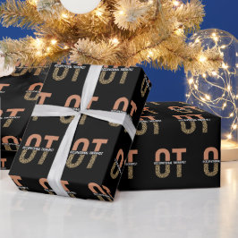 職業セラピストOT感謝ギフト ラッピングペーパー