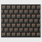 職業セラピストOT感謝ギフト ラッピングペーパー (フラット)