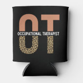 職業セラピストOT感謝ギフト 缶クーラー (正面)