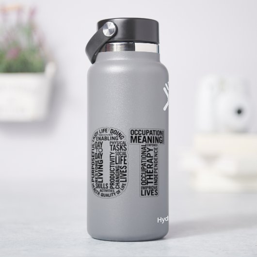 職業セラピストOT職業セラピー シール (HydroFlask)