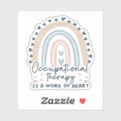 職業セラピストOT職業セラピー シール (シート)