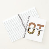 職業セラピストOT贈答品 ノートブック (内部)