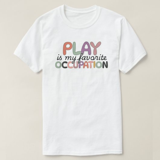 職業セラピーおもしろい引用文 Tシャツ (デザイン正面)