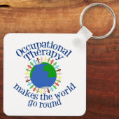 職業セラピーが世界を動かす キーホルダー (裏面)