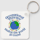 職業セラピーが世界を動かす キーホルダー (裏面)