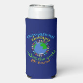 職業セラピーが世界を動かす スリム缶クーラー (Seltzer裏面)